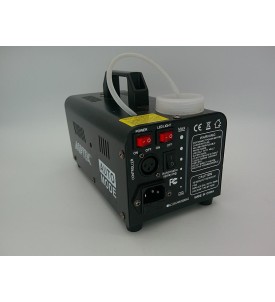 AGPTEK Wytwornica Dymu 500 W | 8× LED RGB | Pilot Bezprzewodowy | Płyn 500 ml | Maszyna do Dymu