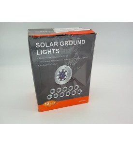 Lampki Solarne Ogrodowe Wbijane 12 Szt. | IP65 | LED | Wodoodporne | Oświetlenie Ścieżek i Ogrodu
