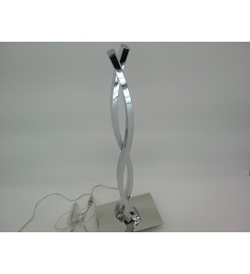 Eglo Lasana 2 Lampa Stołowa LED 2×5W | 1280 lm | 3000K | Chrom | Nowoczesna Lampka Dekoracyjna