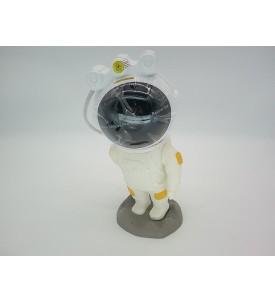 Projektor Gwiazd Astronauta | Lampka Nocna LED | Laserowy Rzutnik Galaktyki | Dla Dzieci