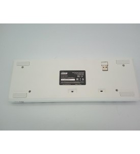 Royal Kludge RK61 RGB Klawiatura Mechaniczna | Brown Switch | Bluetooth/USB-C | 60% | Biała
