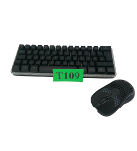 RedThunder K62 Zestaw Gamingowy | Klawiatura Mechaniczna 60% RGB + Mysz Bezprzewodow