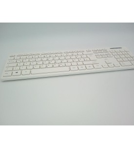 Rii RM200 Bezprzewodowa Klawiatura i Mysz 2.4 GHz | Cicha | Biała | Zestaw