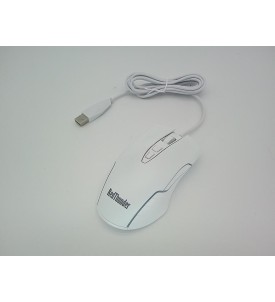 RedThunder K10 Zestaw Gamingowy RGB | Klawiatura QWERTZ DE + Mysz 7D | Biała | Ergonomiczna