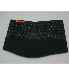 ProtoArc EK04 Ergonomiczna Klawiatura Bluetooth | Bezprzewodowa | USB | Dzielona | Z Podpórką Pod Nadgarstki