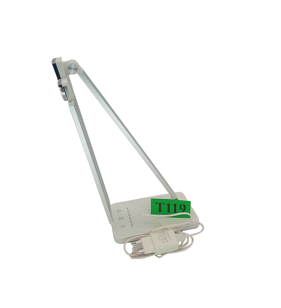 Lampa Biurkowa LED MT-862 z Podwójną Głowicą | 6 Poziomów Jasności | 5 Barw Światła | Składana