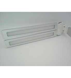 Lampa Biurkowa LED MT-862 z Podwójną Głowicą | 6 Poziomów Jasności | 5 Barw Światła | Składana