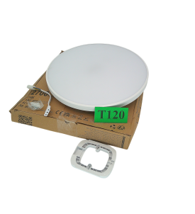 EACLL Lampa Sufitowa LED Ø30 cm | 24 W | 2700 lm | 6000 K | IP44 | Biała