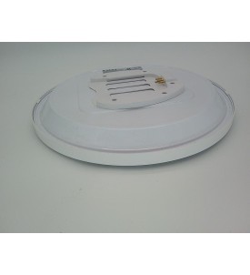EACLL Lampa Sufitowa LED Ø30 cm | 24 W | 2700 lm | 6000 K | IP44 | Biała
