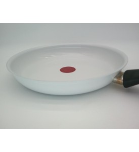 Tefal Ceramic Control C41706 Patelnia 30 cm | Ceramiczna | Indukcja | Biała