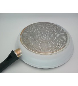 Tefal Ceramic Control C41706 Patelnia 30 cm | Ceramiczna | Indukcja | Biała