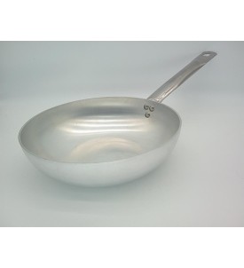 Ballarini 7002.24 Profesjonalna Patelnia Wysoka 24 cm | Aluminium 99% | Do Gazu i Płyt Ceramicznych