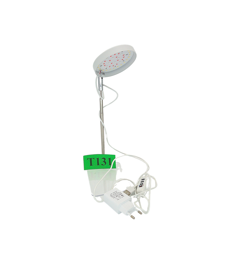 Yuumika Grow Light AA-480 Lampa LED do Roślin Full Spectrum | Regulowana 17–63,8 cm | 5V