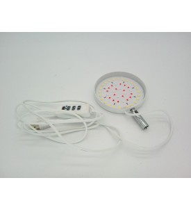 Yuumika Grow Light AA-480 Lampa LED do Roślin Full Spectrum | Regulowana 17–63,8 cm | 5V