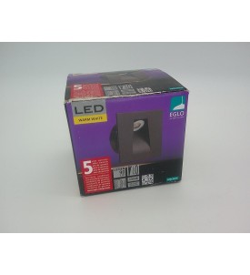 EGLO MECINOS 99644 Lampa Schodowa LED 2W | 90 lm | 3000K | IP20 | Czarna
