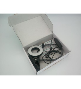 Foneso Lampka LED z Klipsem 48 LED | 3 Barwy Światła | 10 Poziomów Jasności | USB