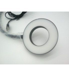 Foneso Lampka LED z Klipsem 48 LED | 3 Barwy Światła | 10 Poziomów Jasności | USB