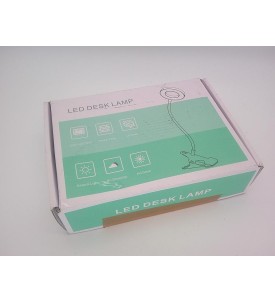 Foneso Lampka LED z Klipsem 48 LED | 3 Barwy Światła | 10 Poziomów Jasności | USB