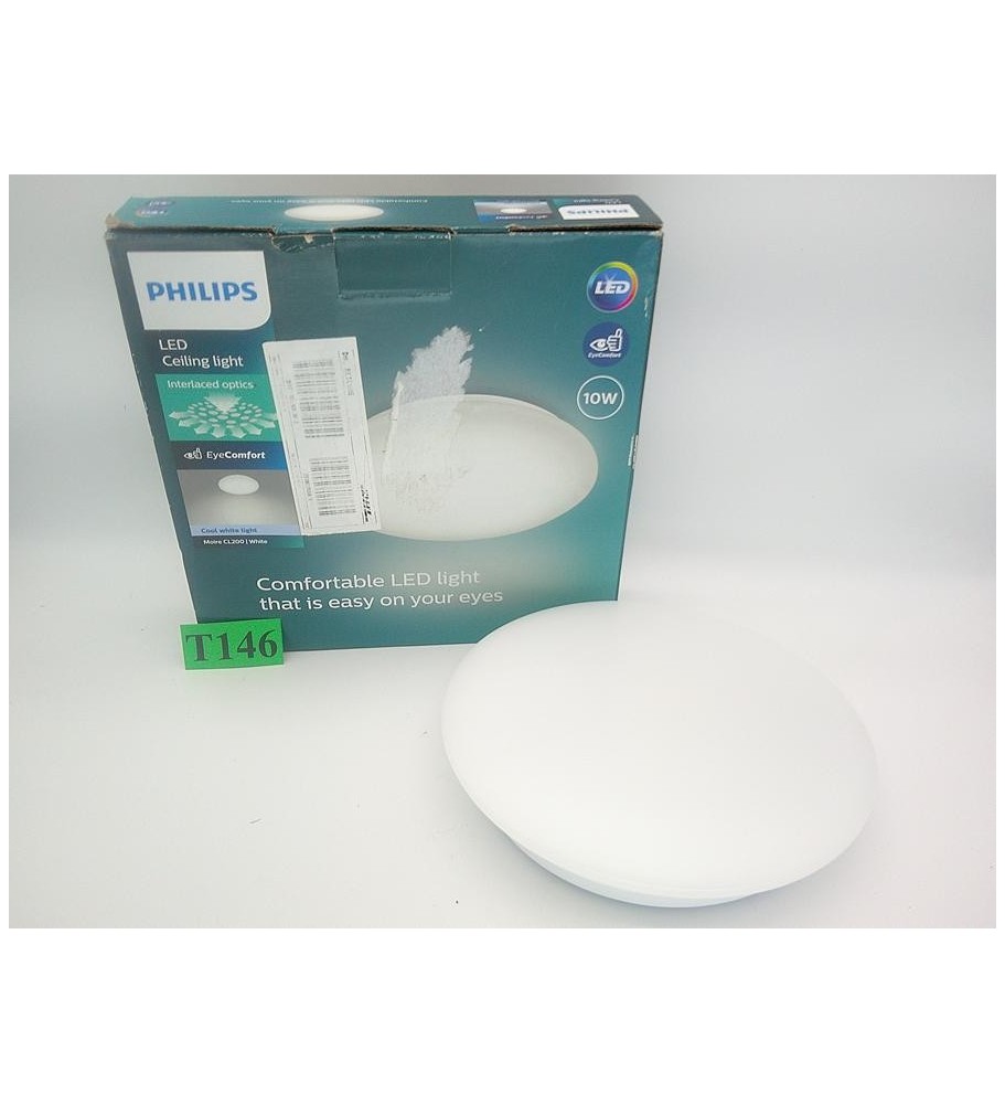 Philips Moire CL200 Plafon LED 10W 4000K Biały IP20 Lampa Sufitowa