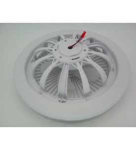 Wentylator Sufitowy LED E26 30W z Lampą | Pilot | 3 Prędkości | Timer | Ściemnianie