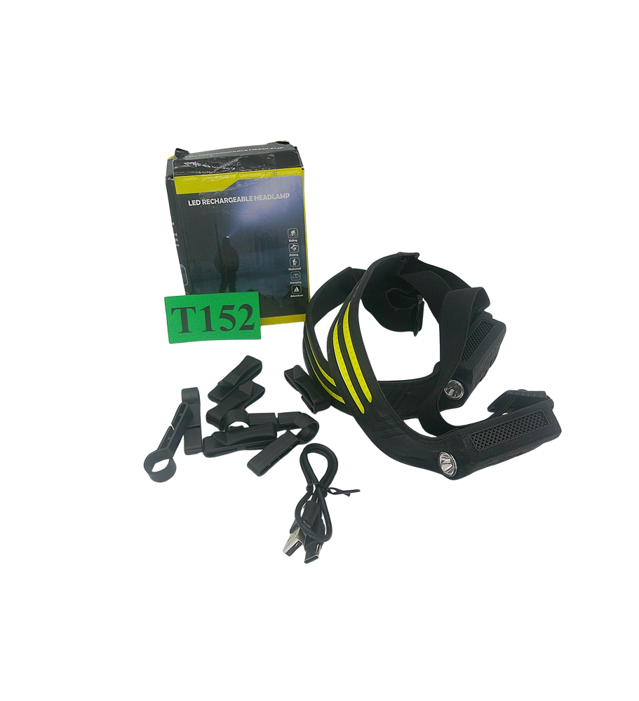 Latarka Czołowa LED 3000lm 230° USB-C Czołówka Akumulatorowa Zestaw 2 Szt.