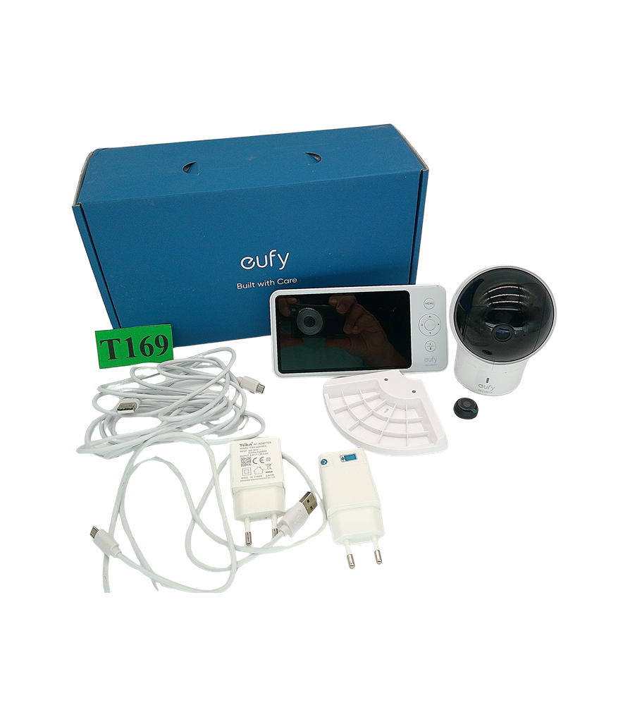 Eufy Security SpaceView Niania Elektroniczna 5" 720P Kamera Obrotowa 330° 140m