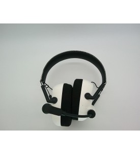 Vakedy HW20 Słuchawki Gamingowe Bezprzewodowe 2.4GHz Bluetooth RGB 50mm Białe