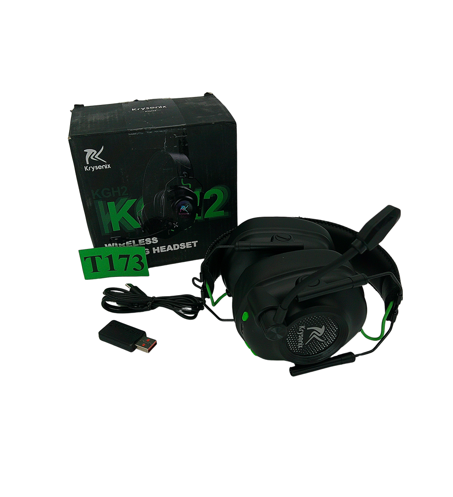 Krysenix KGH2 Słuchawki Gamingowe Bezprzewodowe 2.4GHz Bluetooth RGB ENC 50mm