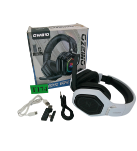 Ozeino OW810 Słuchawki Gamingowe Bezprzewodowe 2.4GHz Bluetooth RGB ENC 50mm