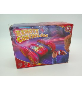 Samochód Zdalnie Sterowany RC Spiderman 360° 15km/h Czerwony Kaskaderski LED