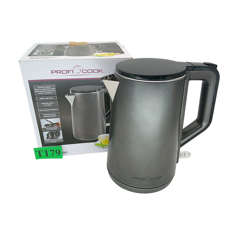 ProfiCook PC-WK 1290 Czajnik Elektryczny 1,5L 2200W Termoizolowany Inox