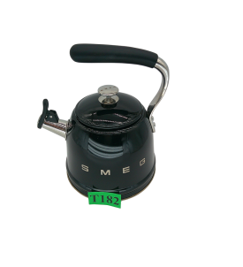 SMEG WKF01BL Czajnik Tradycyjny z Gwizdkiem 2,3L Czarny 50's Retro Style