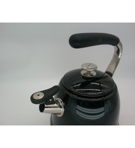 SMEG WKF01BL Czajnik Tradycyjny z Gwizdkiem 2,3L Czarny 50's Retro Style