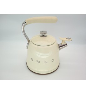 SMEG WKF01CR Czajnik Tradycyjny z Gwizdkiem 2,3L Kremowy 50's Retro Style