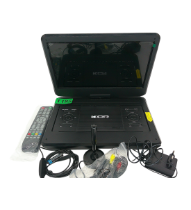 Przenośny Odtwarzacz DVD 14" Duży Ekran HD Akumulator do Samochodu USB