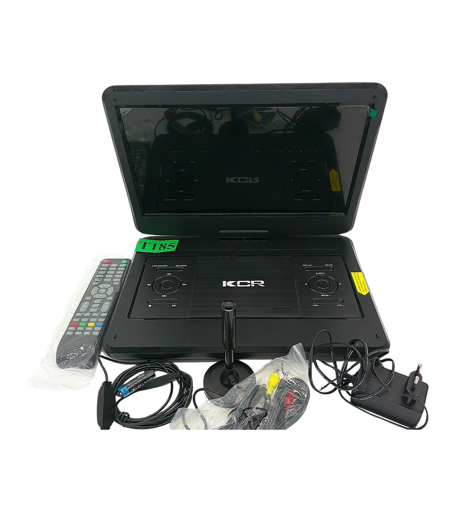 Przenośny Odtwarzacz DVD 14" Duży Ekran HD Akumulator do Samochodu USB