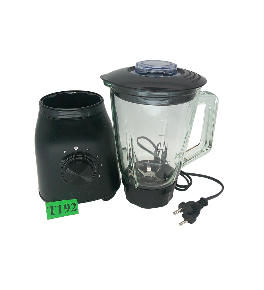 Princess Black Steel 01.212092.01.001 Blender Kielichowy 1000W 1,5L Szklany