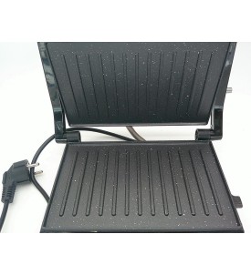 Grill Elektryczny Cecotec Rock’nGrill 750W Full Open 180° RockStone Nieprzywierający