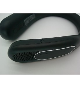 Wentylator na Szyję Hotsales Neck Fan Bezłopatkowy 6000mAh 3 Prędkości USB Czarny