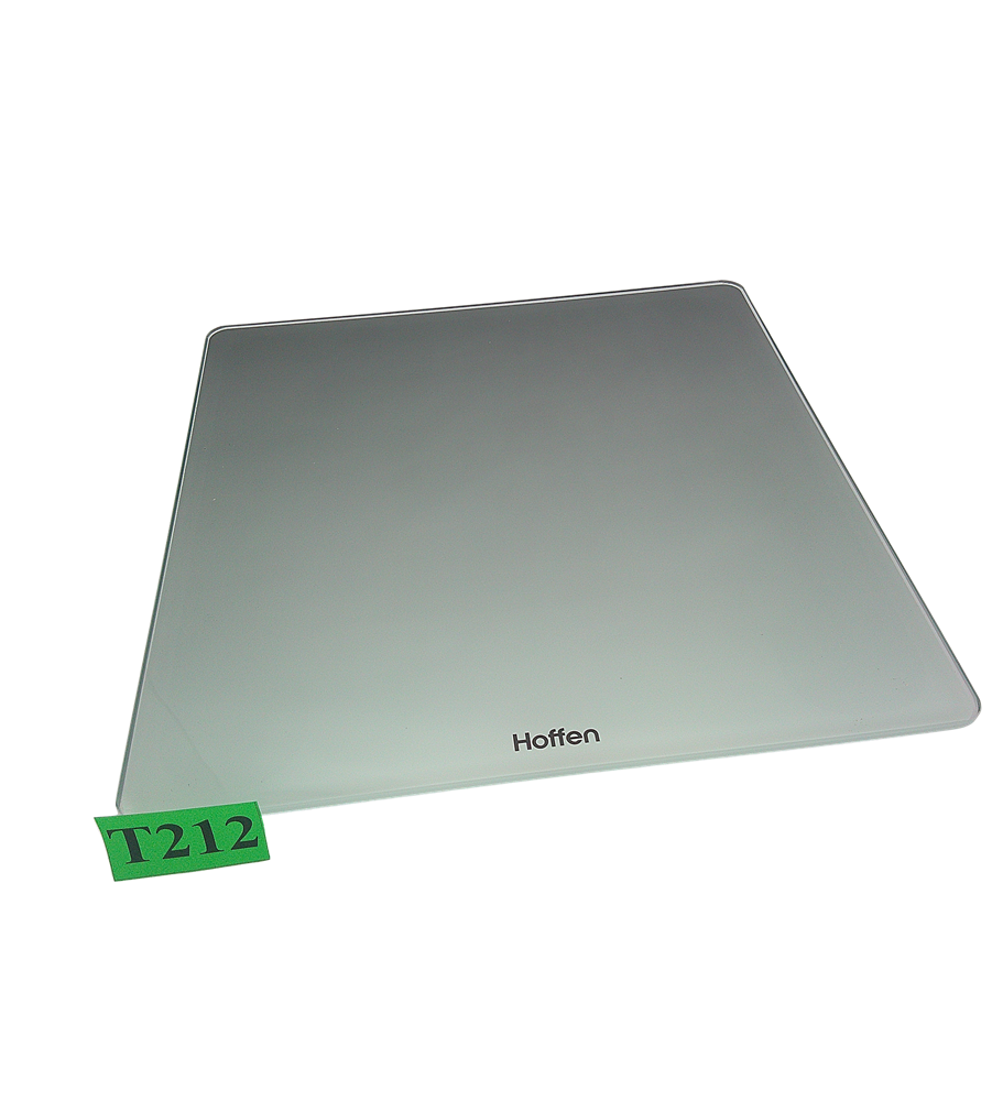 HOFFEN Szklana Waga Łazienkowa Elektroniczna LCD do 150 kg Miętowa