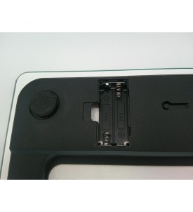 HOFFEN Szklana Waga Łazienkowa Elektroniczna LCD do 150 kg Miętowa