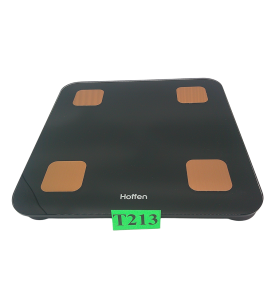 Hoffen SMART AL-110341 Waga Łazienkowa Bluetooth BMI BMR 180 kg Czarna
