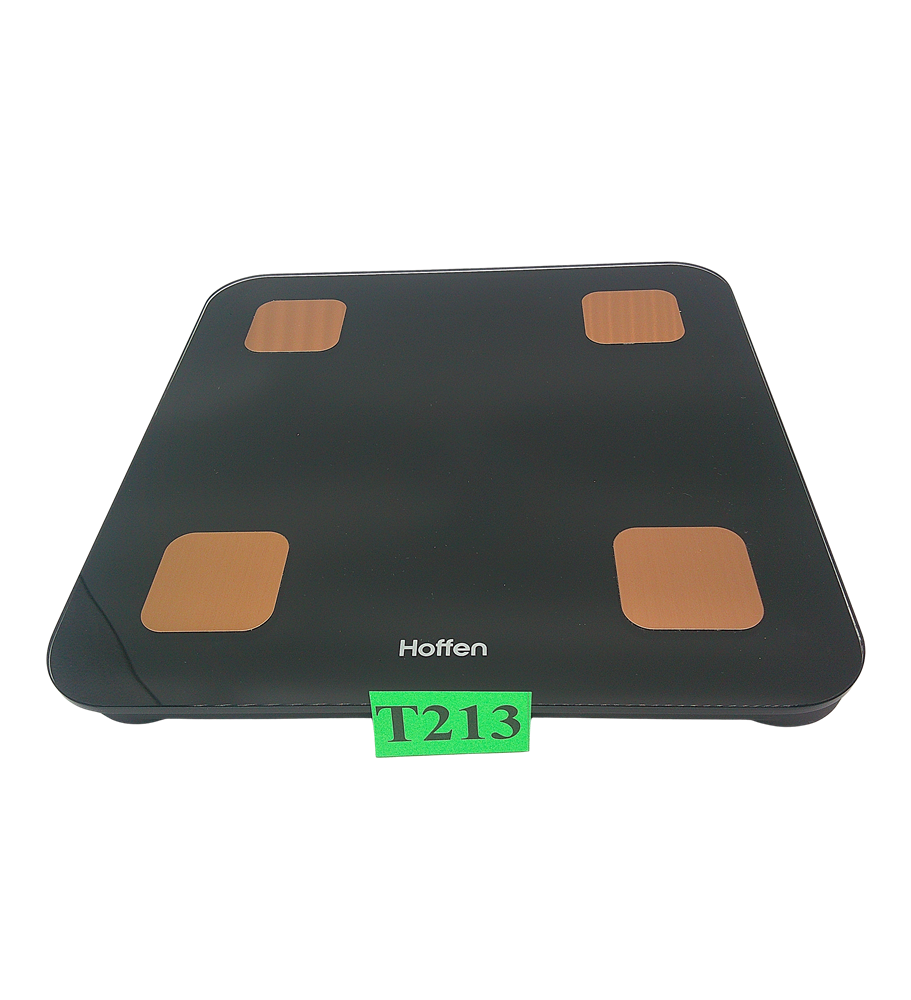 Hoffen SMART AL-110341 Waga Łazienkowa Bluetooth BMI BMR 180 kg Czarna