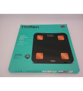 Hoffen SMART AL-110341 Waga Łazienkowa Bluetooth BMI BMR 180 kg Czarna