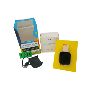 SETTY SW-122 Smartwatch 2,01" Bluetooth 5.4 IP65 Złoty Hryfine