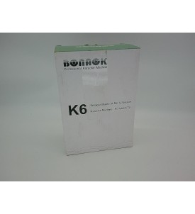 BONAOK K6 Karaoke dla Dzieci Głośnik Bluetooth + 2 Mikrofony Bezprzewodowe