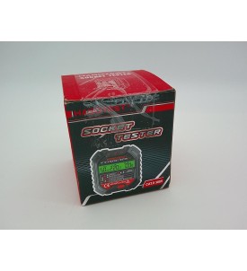 HABOTEST HT107D Tester Gniazdek Elektrycznych RCD Uziemienia LCD LED
