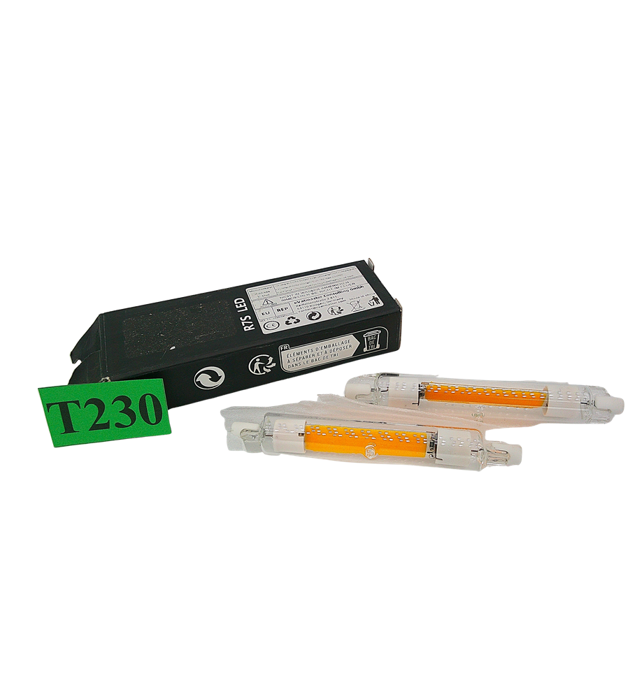 2x Żarówka LED R7S 118mm 10W 1200lm 230V Ściemnialna 3000K Ciepła