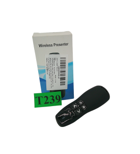 Prezenter Bezprzewodowy 2,4 GHz Pilot do Prezentacji PPT Wskaźnik Laserowy USB