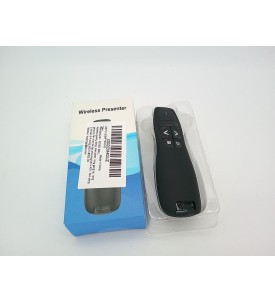 Prezenter Bezprzewodowy 2,4 GHz Pilot do Prezentacji PPT Wskaźnik Laserowy USB